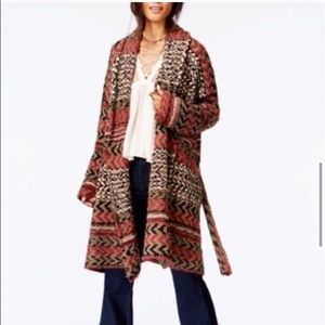 Free People Iona Pattern Sweater Cardigan